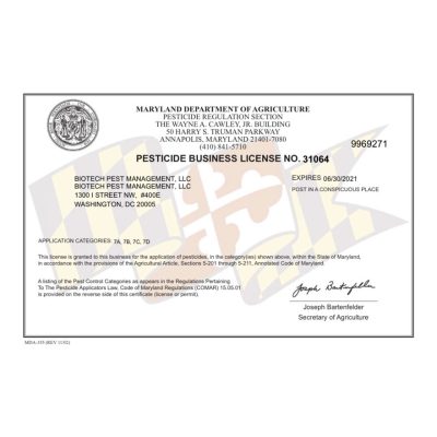 Maryland Business License